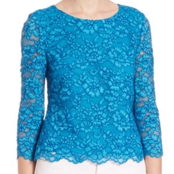 DIANE VON FURSTENBERG Krishna Lace Top - Picture 4 of 6